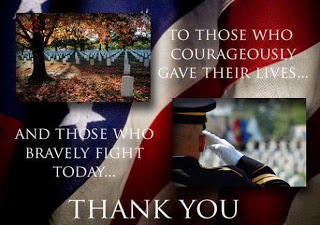 Thank you to those who courageously gave their lives, and those who bravely fight today